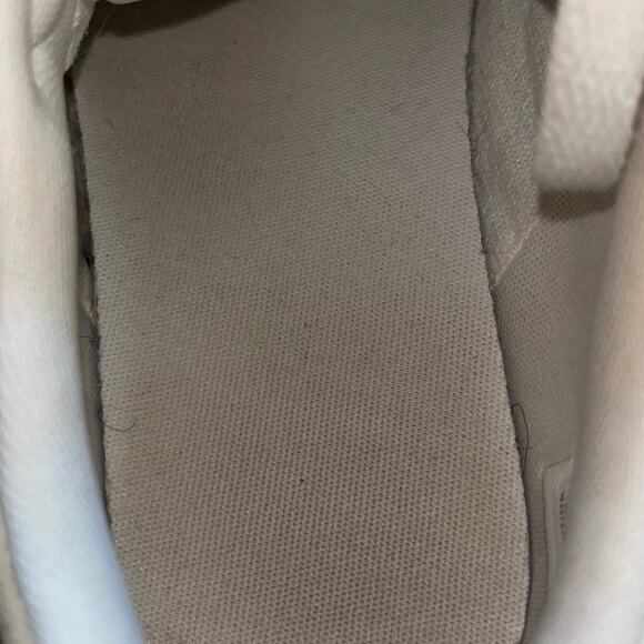 NIKE Capri III LTH Sneaker Womens Size 8.5 White Metallic Swoosh Low Top Lace Up - Picture 7 of 10